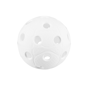 (Hvid) Floorball bold - Unihoc Dynamic ball - IFF godkendt kamp floorballbold (1 stk.)